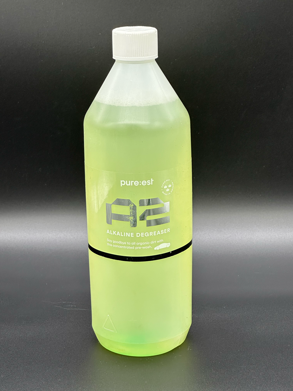 Pure:est A2 Alkalisk degreaser koncentrat 1 l
