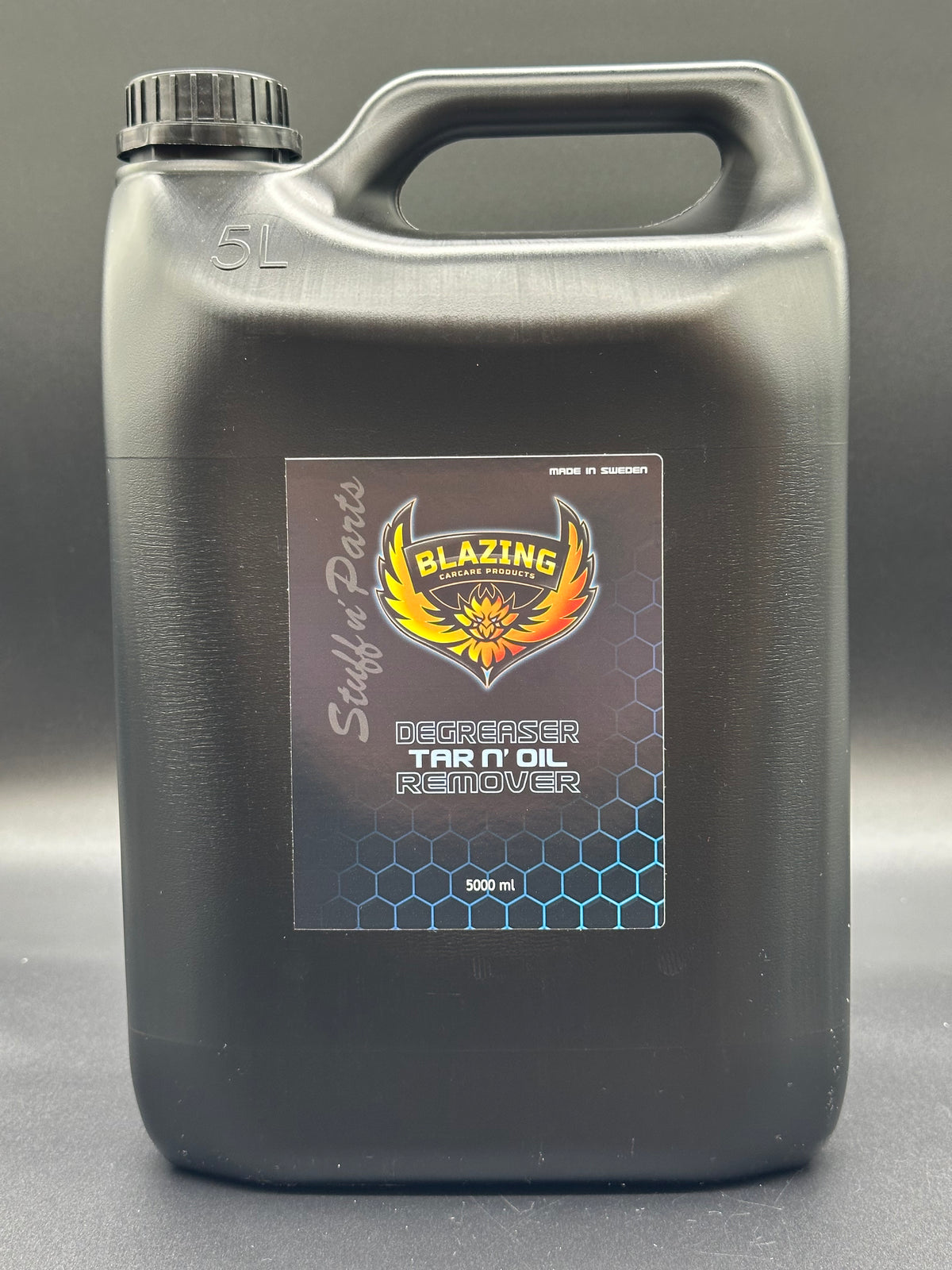 Stuff n' Parts Blazing carcare kallavfettning degreaser tar n' oil remover 5L