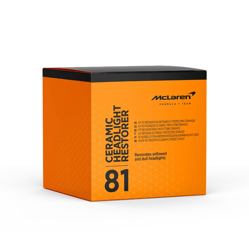 McLaren Official Car Care Ceramic Headlight Restorer Kit 81