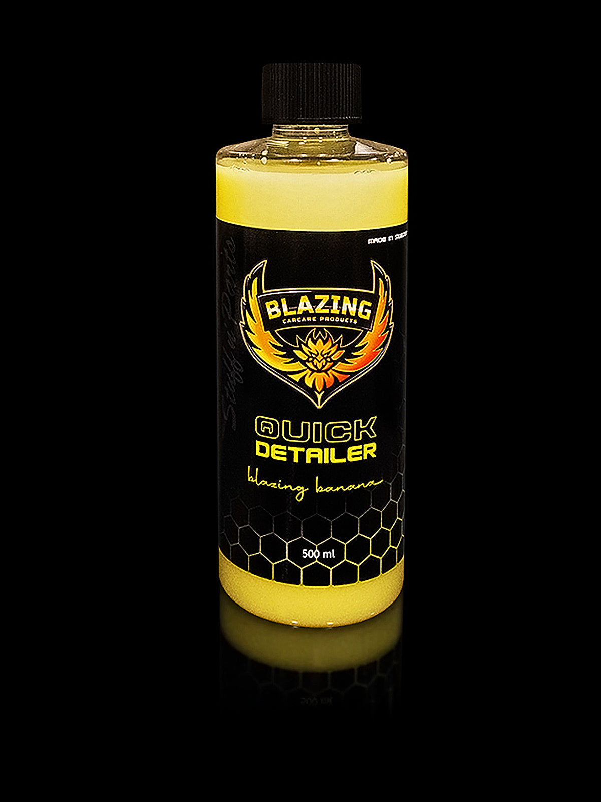 Stuff n' Parts Blazing carcare quick detailer för bilvård och fordonsvård doft: blazing banana.