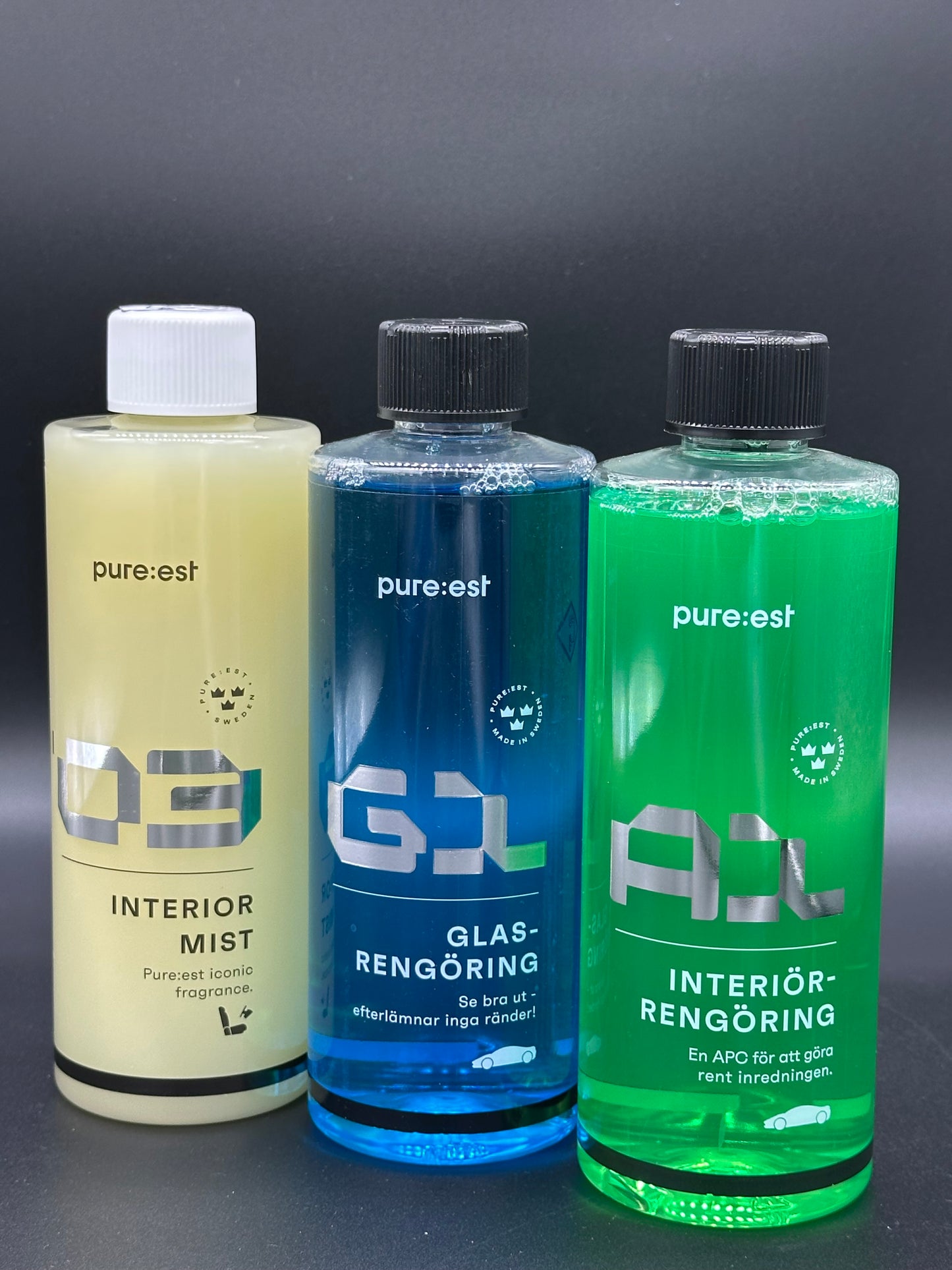 Pure:est. Paket för interiör rengöring Small