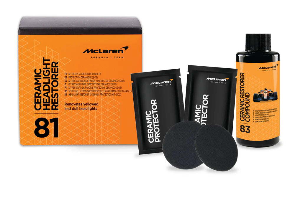 McLaren Official Car Care Ceramic Headlight Restorer Kit 81