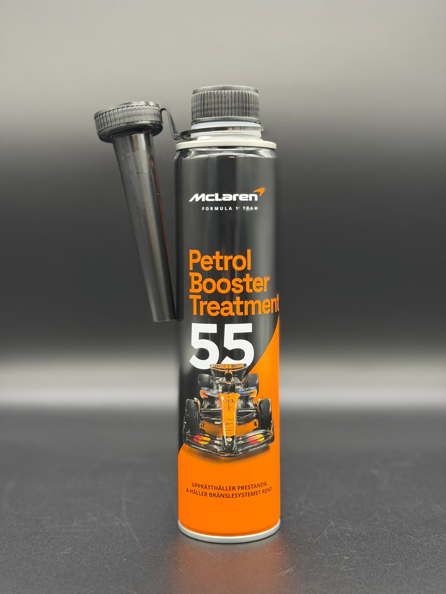 Mclaren car care petrol booster treatment för bensin 55 
